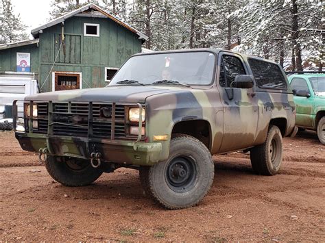 Yeah would you look at that A Colorado truck Ha That is. . M1009 cucv blazer